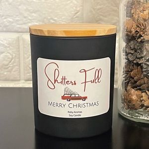 Christmas candle funny